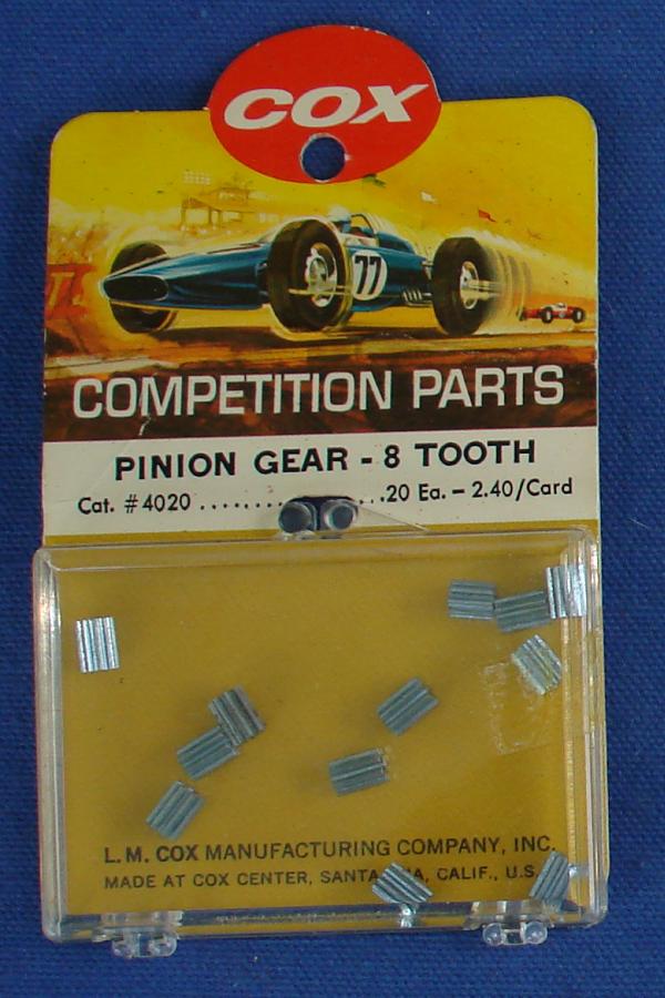 slot car pinion gear